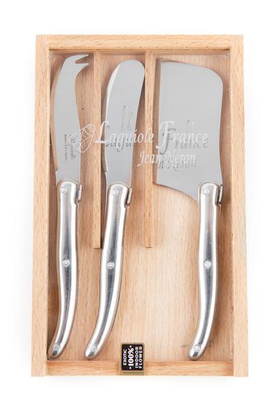Laguiole Mini Stainless Steel Cheese Set