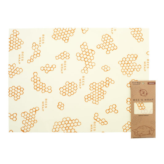 Bee's Wrap Bread Wrap ~ Honeycomb Print
